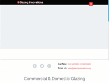 Tablet Screenshot of glazinginnovations.org